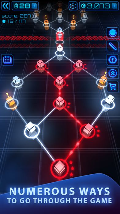 电子打砖块游戏截图