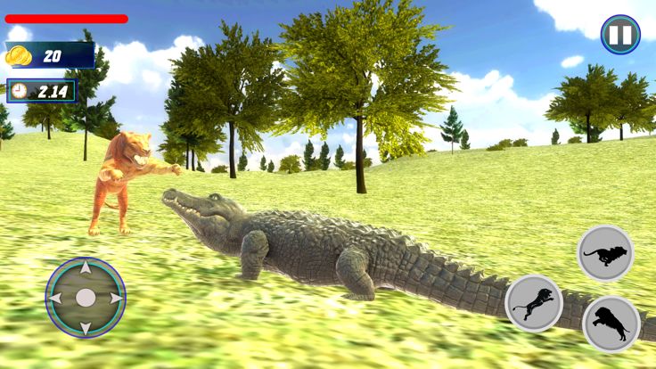 Lion Simulator: Animal Hunting游戏截图