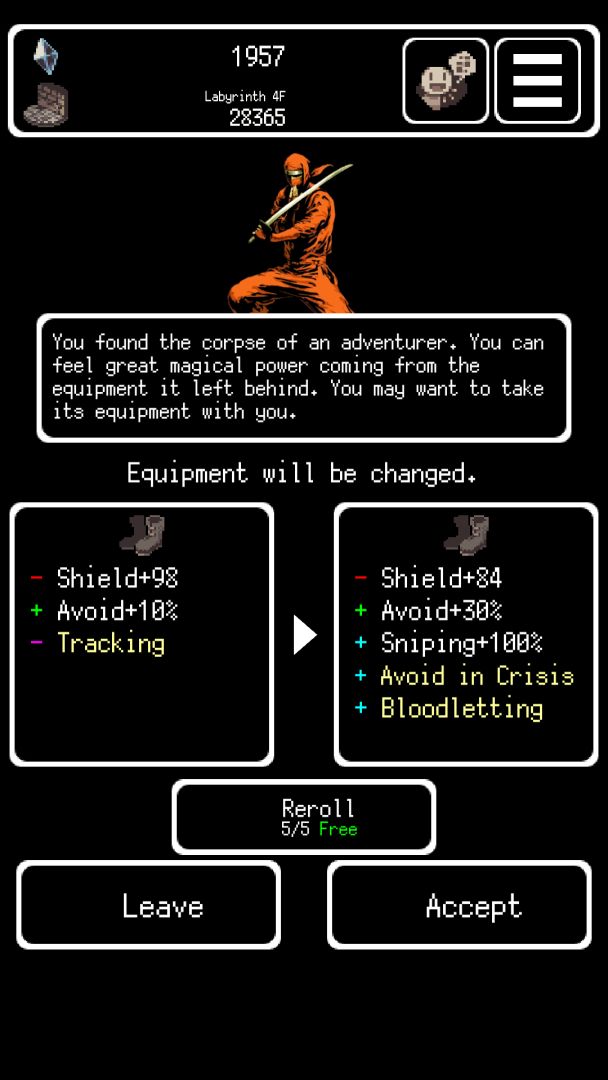 Buriedbornes -Hardcore RPG-游戏截图