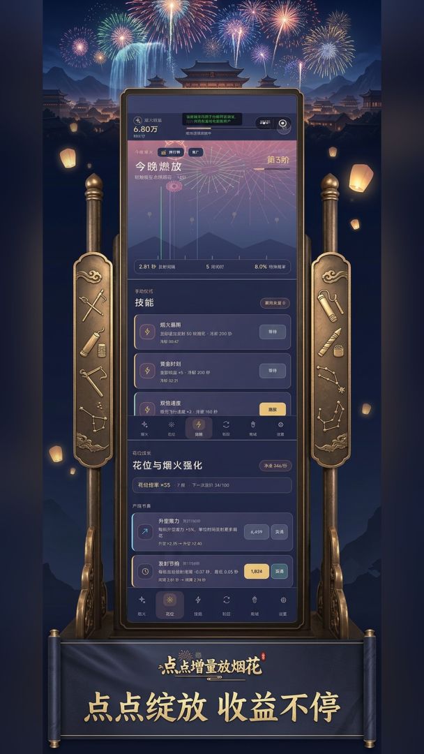 点点增量放烟花游戏截图