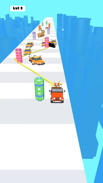 Rope Them Car游戏截图