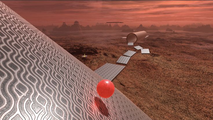 Rolling Ball - in the sky游戏截图