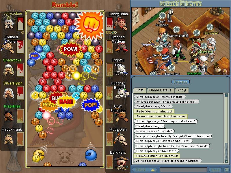 Puzzle Pirates游戏截图