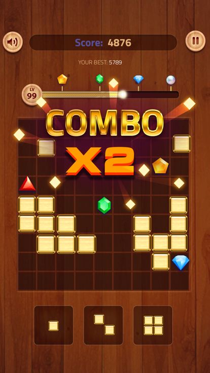Block Puzzle - Gems Edition游戏截图
