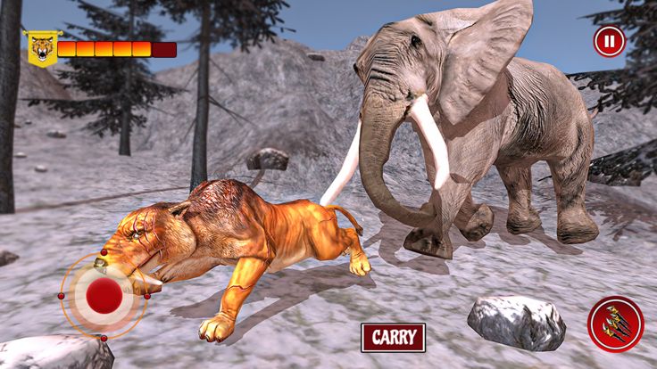 Ultimate Jungle 野生 猎豹 模拟器游戏截图