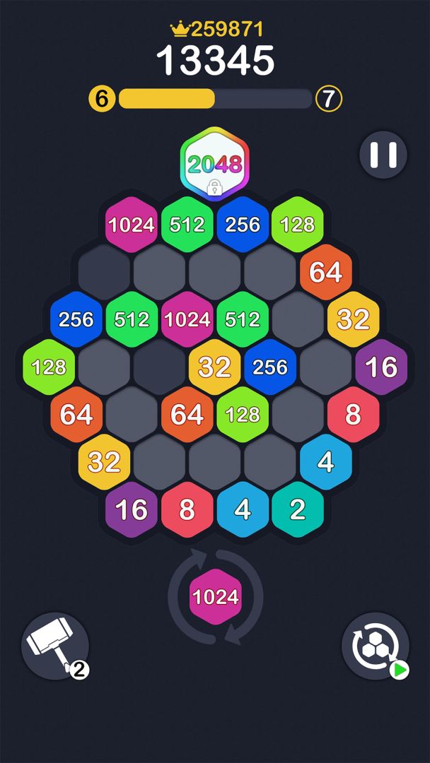 2048极速版游戏截图