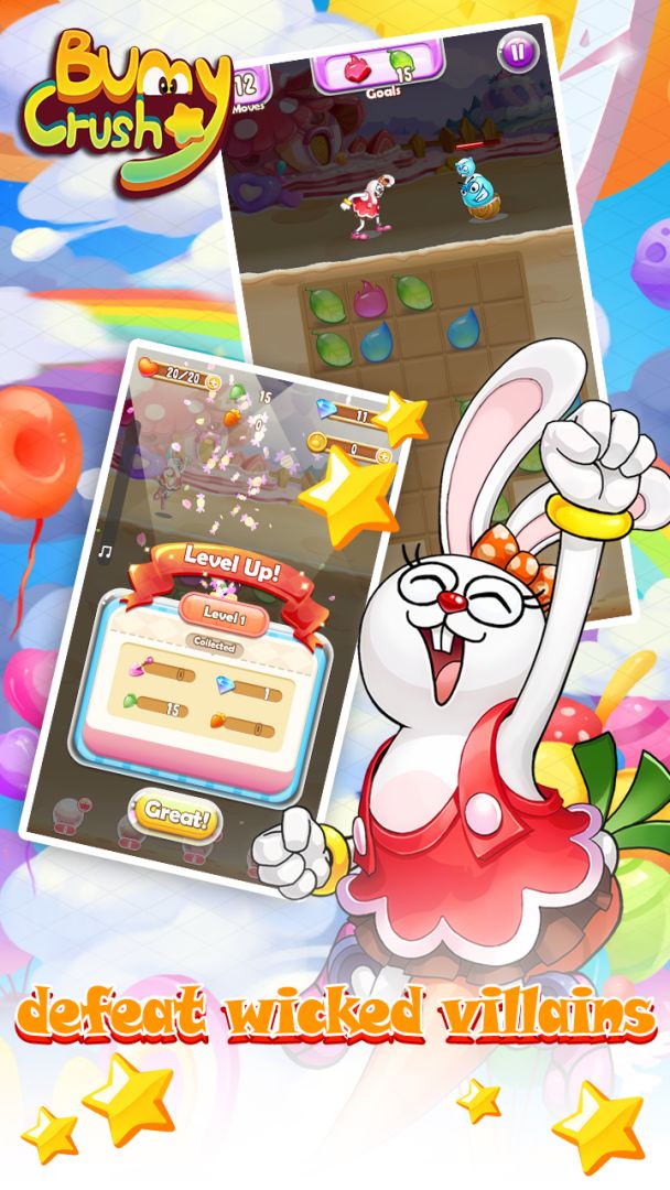 Bunny Crush游戏截图