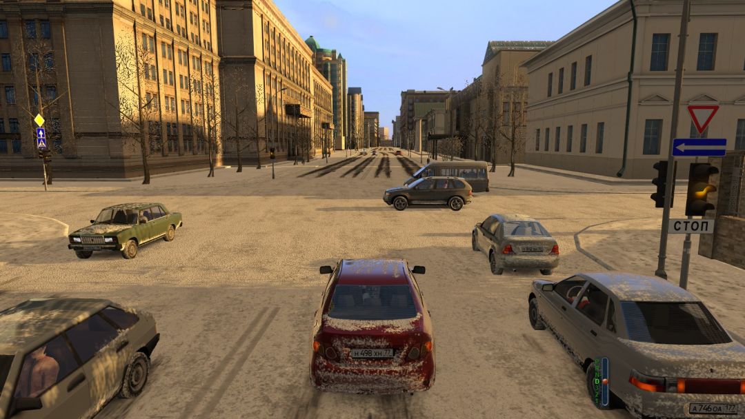 City Car Driving游戏截图