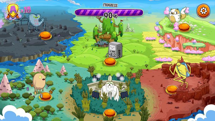 Rockstars of Ooo - Adventure Time Rhythm Game游戏截图