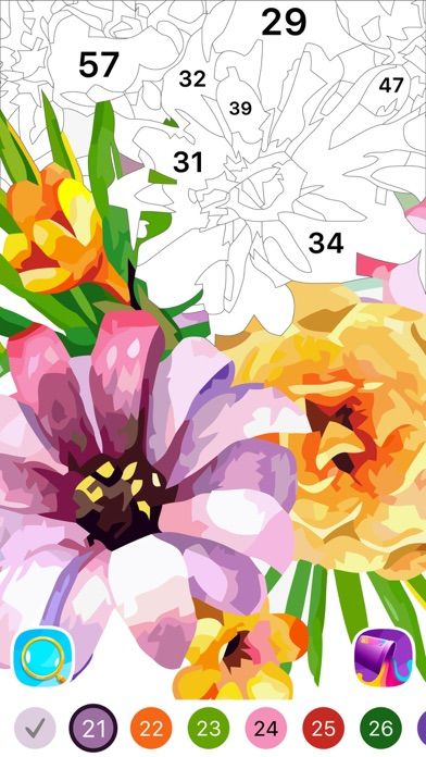 数字填色 - 油画游戏截图