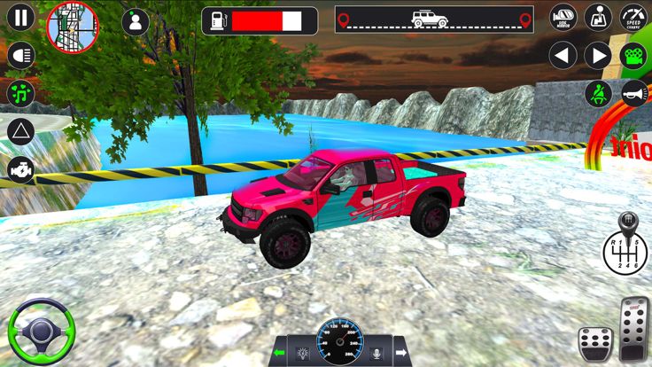 Offroad Jeep Driving & Parking游戏截图