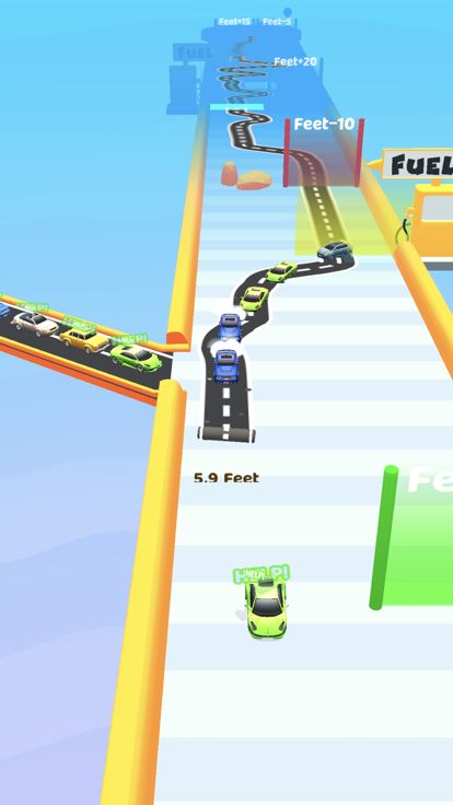 Road Builder Run游戏截图