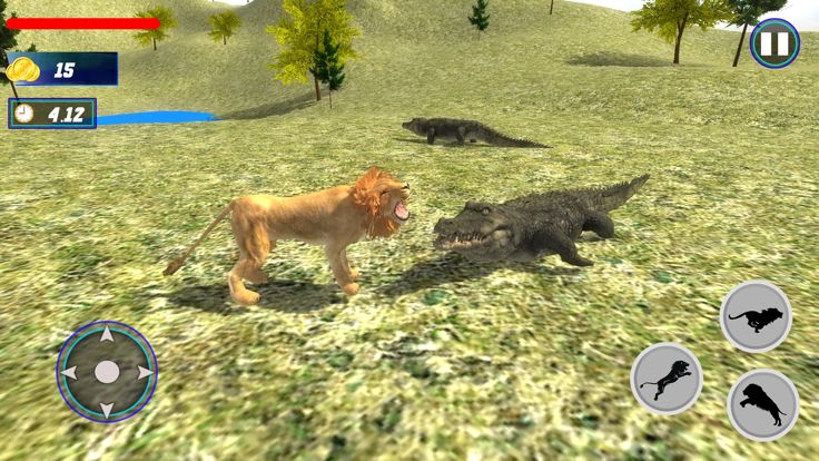 Lion Simulator: Animal Hunting游戏截图