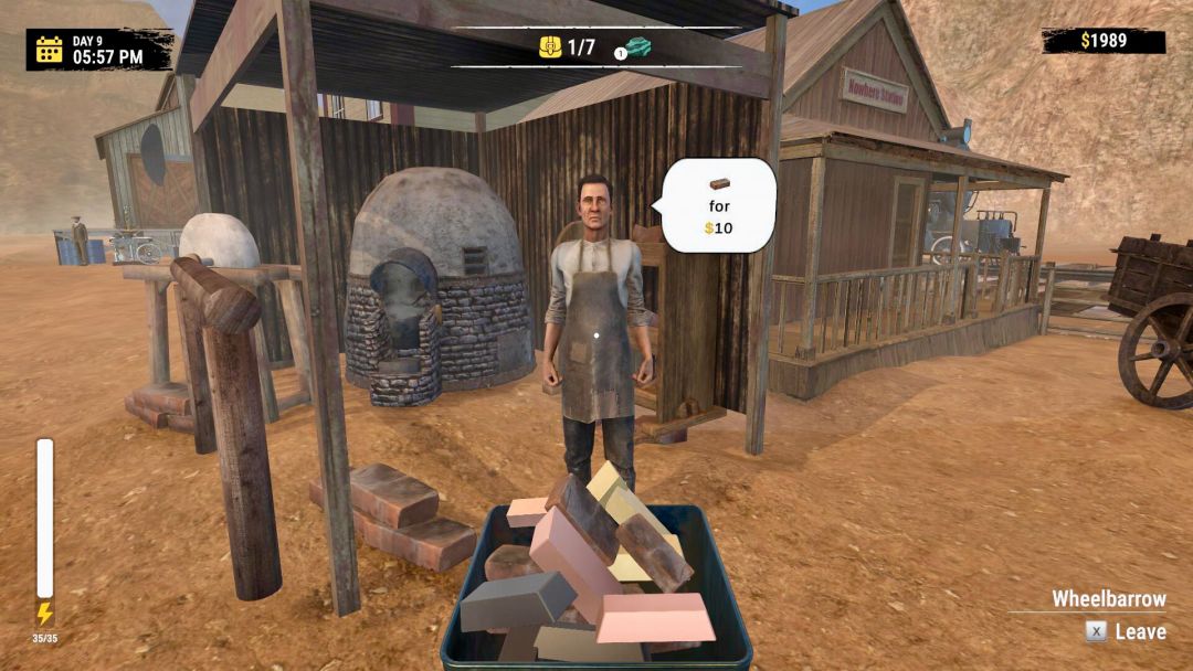 Wild West Miner Simulator: First Gun游戏截图