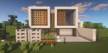 木头与混凝土的碰撞，造就高级又简约的现代风格~