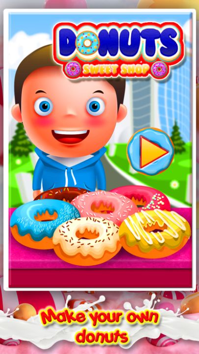 My Special Donut Maker Sweet Donut Game游戏截图