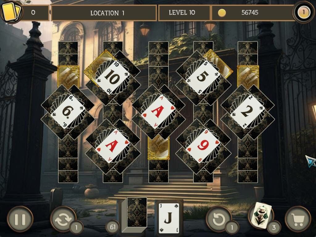 Detective Solitaire. Butler Story 2游戏截图