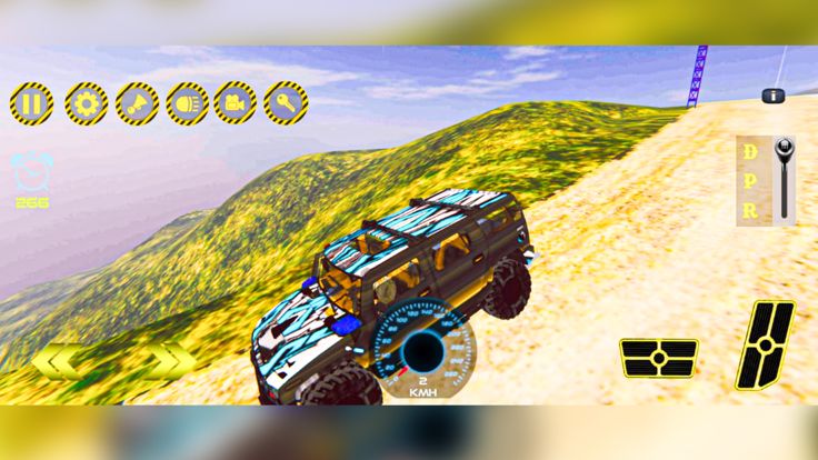 crazy jeep drive offroad taxi游戏截图