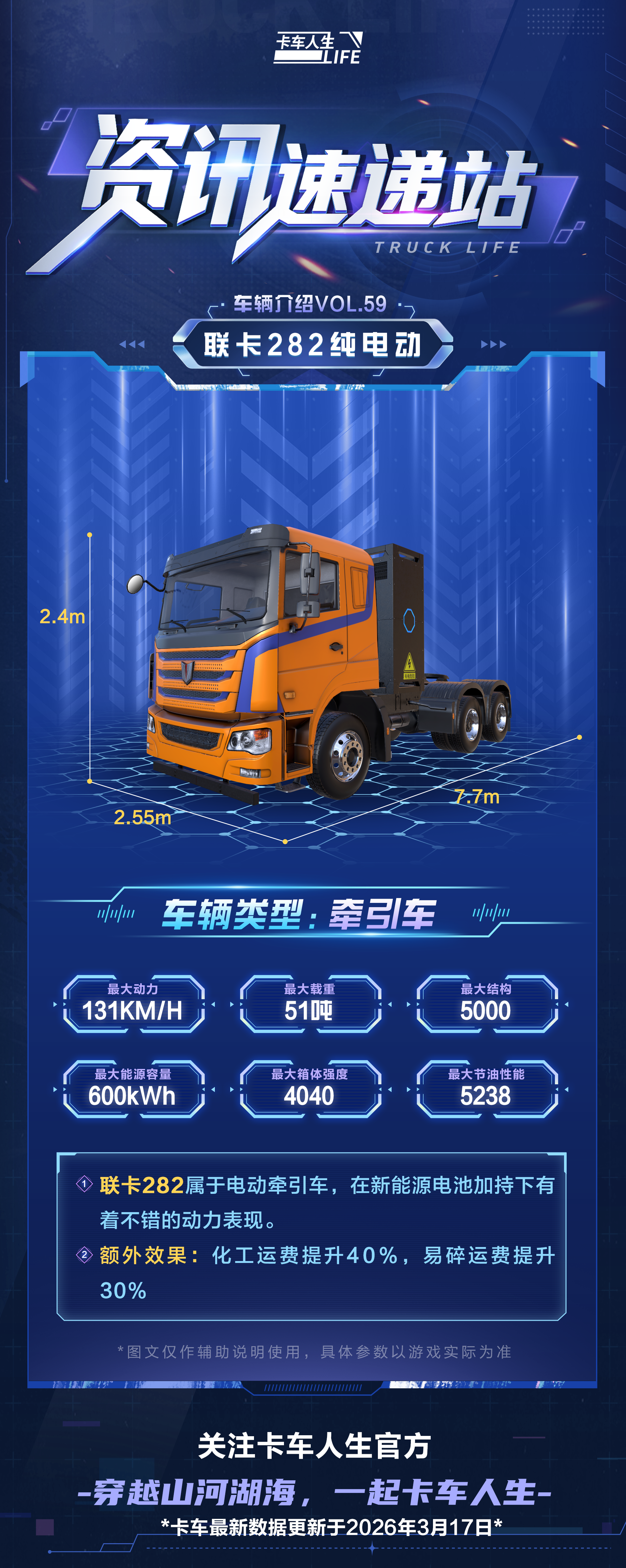 全新授权新能源牵引车