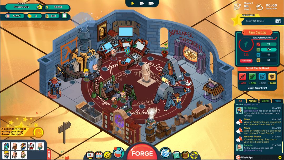 Holy Potatoes! A Weapon Shop?!游戏截图