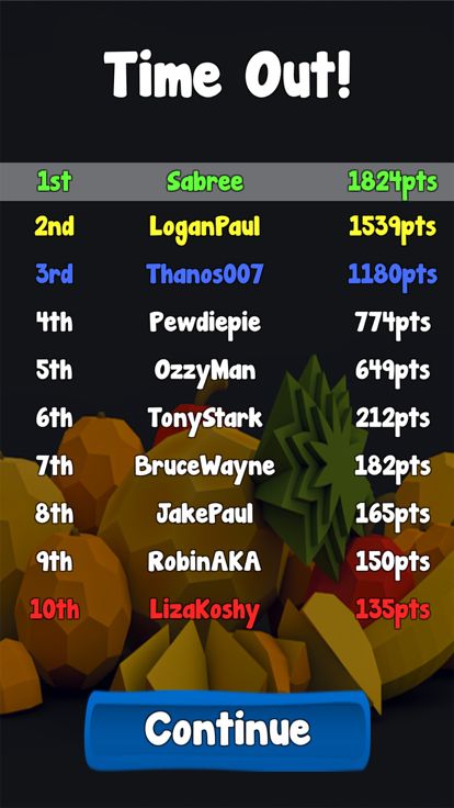 Fruits.io游戏截图