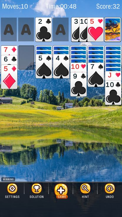 纸牌接龙游戏 - klondike游戏截图