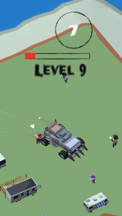 Smash.io: Zombie idle War Game游戏截图