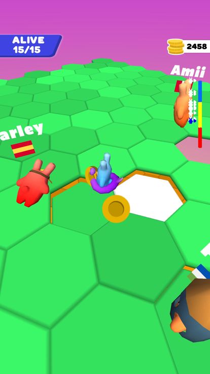 Hexagon Fall 3D游戏截图