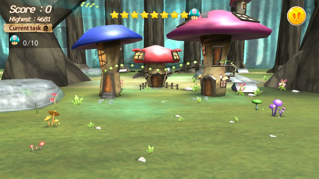 采蘑菇大赛游戏截图
