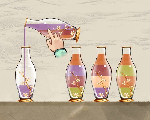 水排序拼图游戏截图