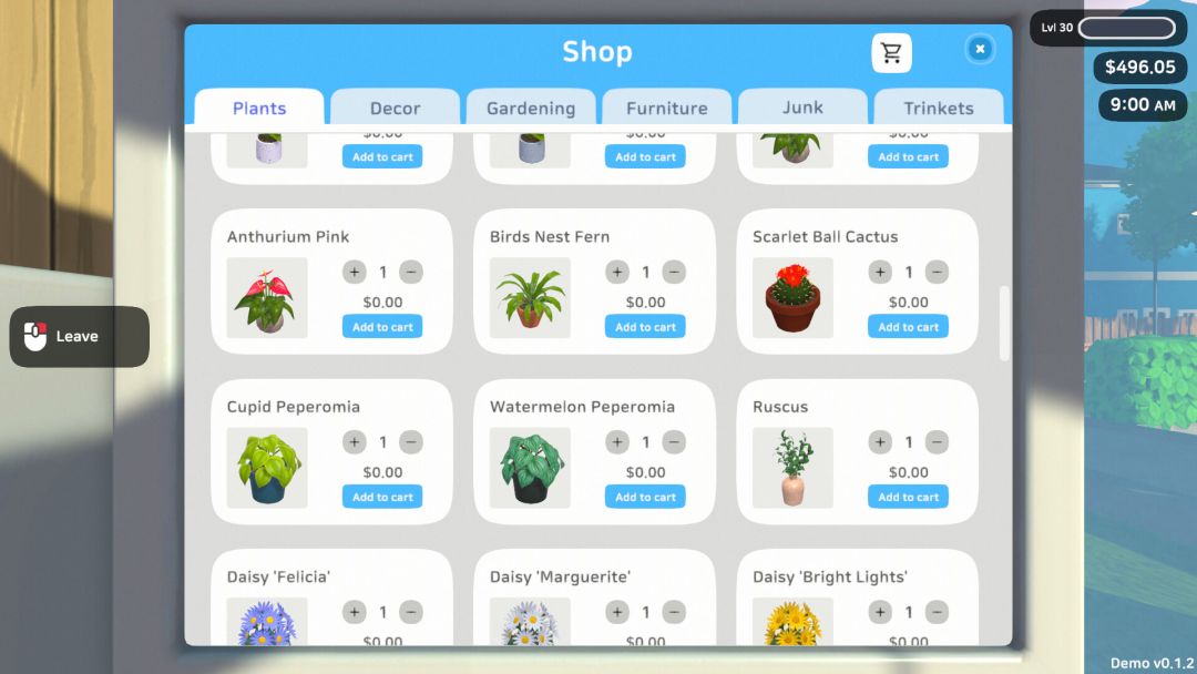 Plant Nursery Simulator游戏截图