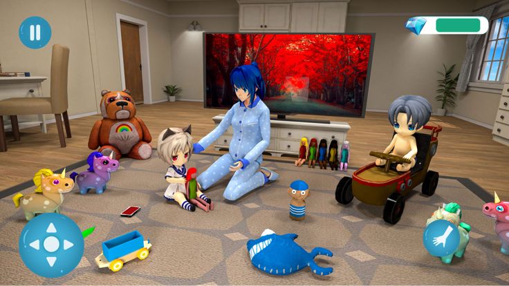 双胞胎妈妈的生活 3D游戏截图