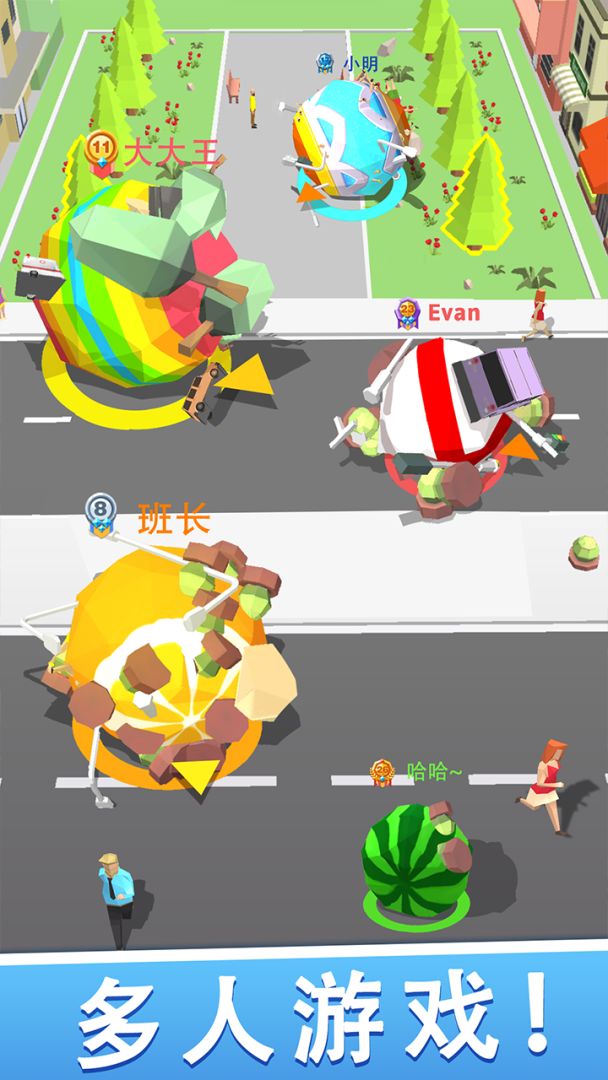 滚动大作战游戏截图