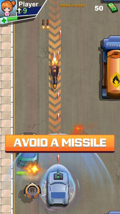 孤胆战车复仇之路 - 枪战赛车模拟游戏游戏截图