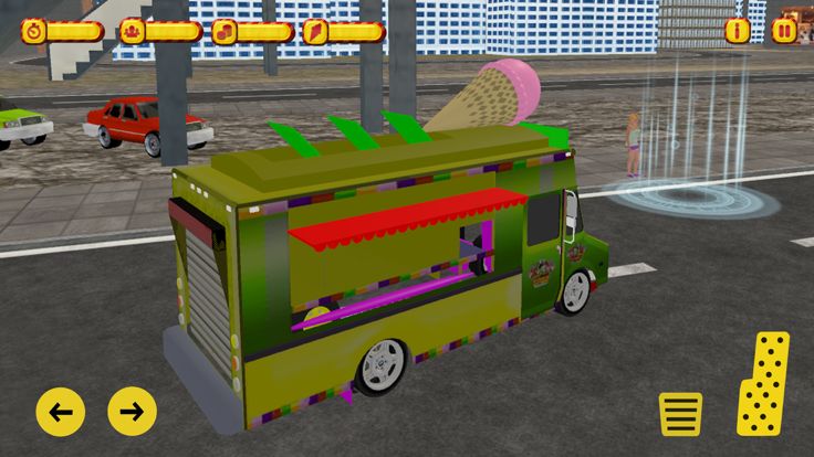 Summer Ice Cream Delivery Van游戏截图