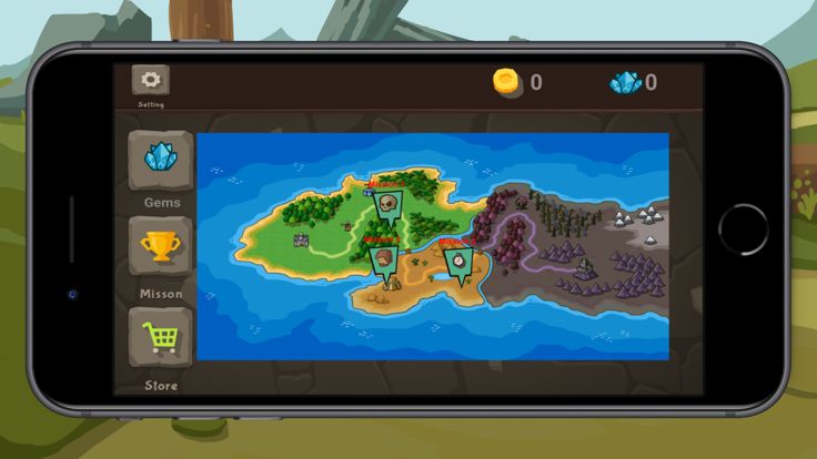 Heroes Quest: Dungeons War游戏截图