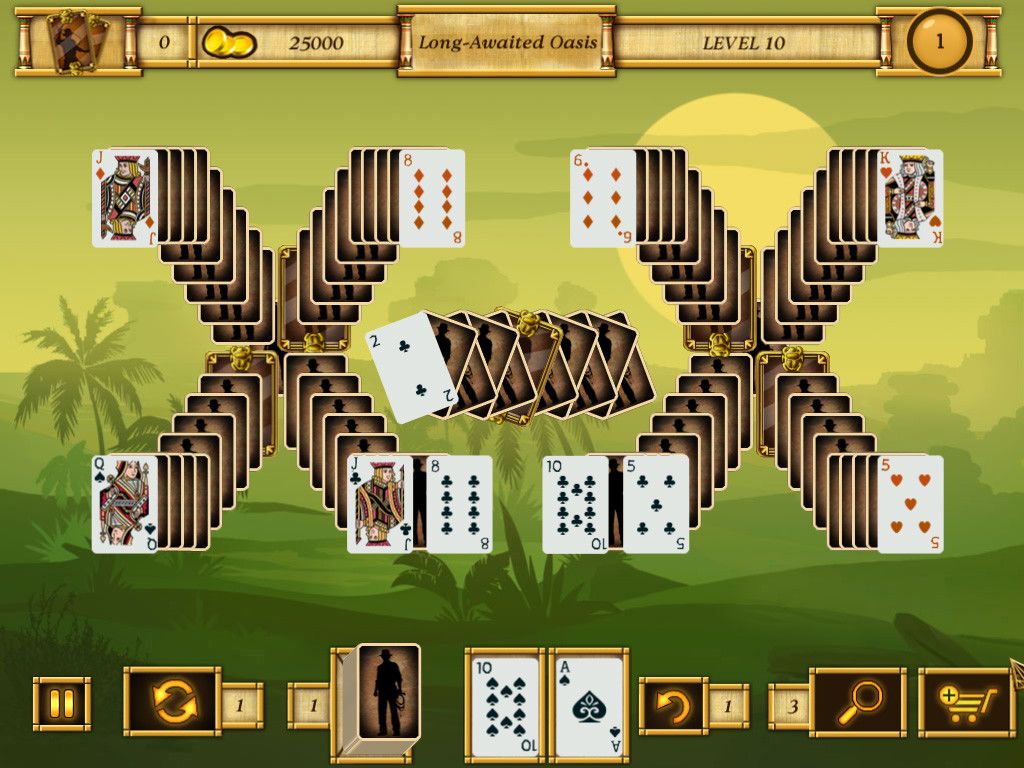 Egypt Solitaire. Match 2 Cards游戏截图