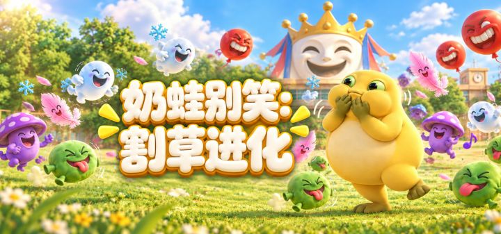 奶蛙别笑：割草进化 封面