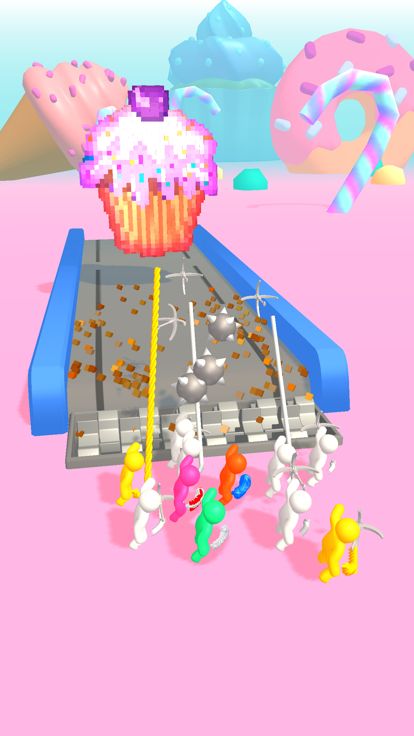 Rope Demolish Clicker游戏截图