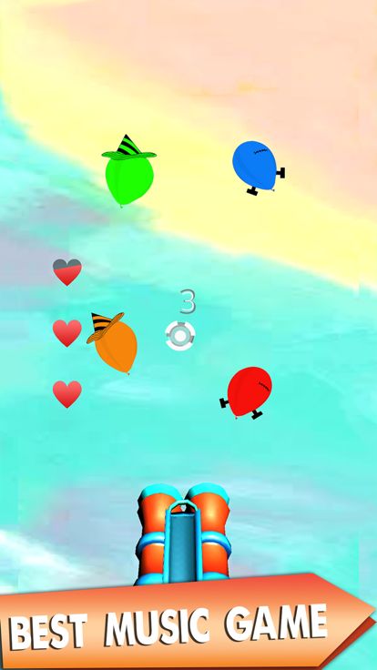 Rhythm Paint Shooter游戏截图