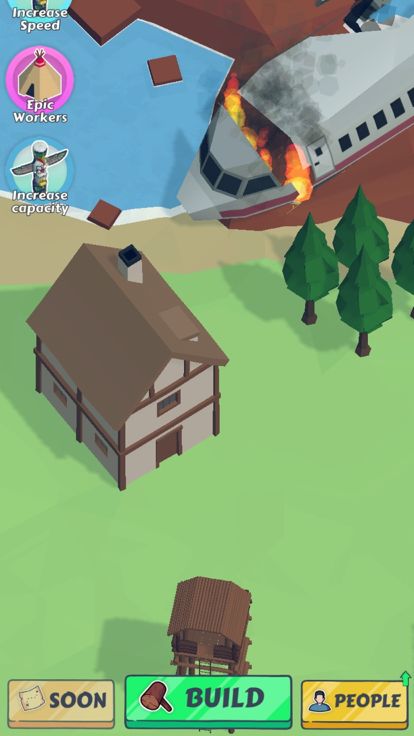 Island Crash: Airplane Survive游戏截图