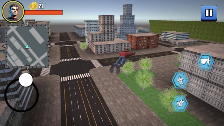 Amazing Rope hero Spider游戏截图