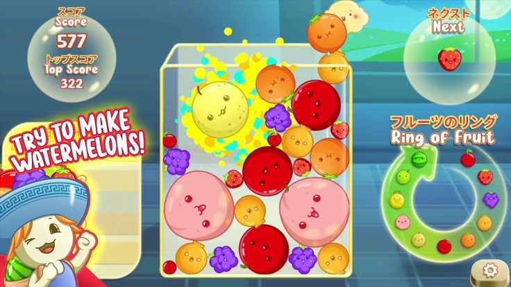 My Suika (Watermelon Game)游戏截图