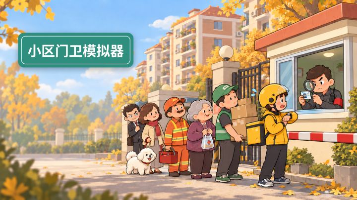 小区门卫模拟器 封面
