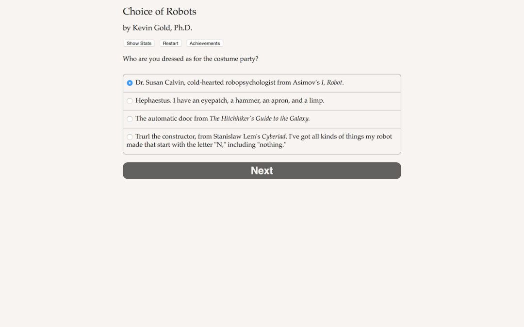 Choice of Robots游戏截图