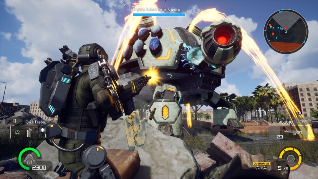 EARTH DEFENSE FORCE: IRON RAIN游戏截图
