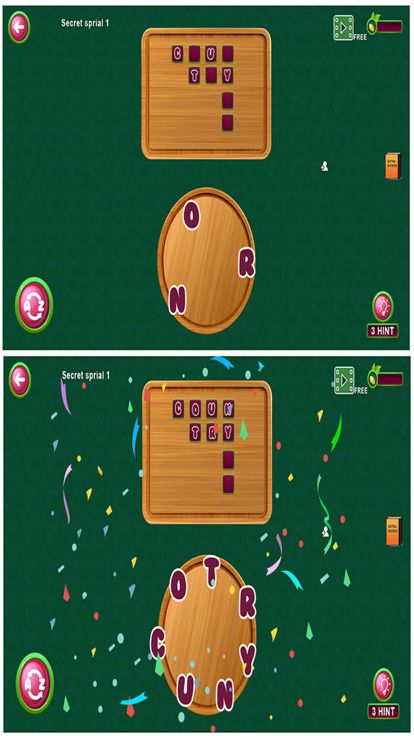 单词拼图 - 十字字母游戏截图