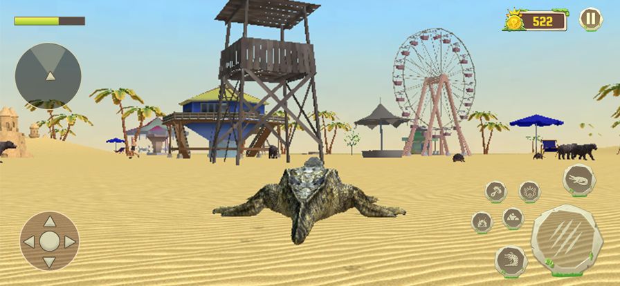 Crocodile Attack Animal Games游戏截图