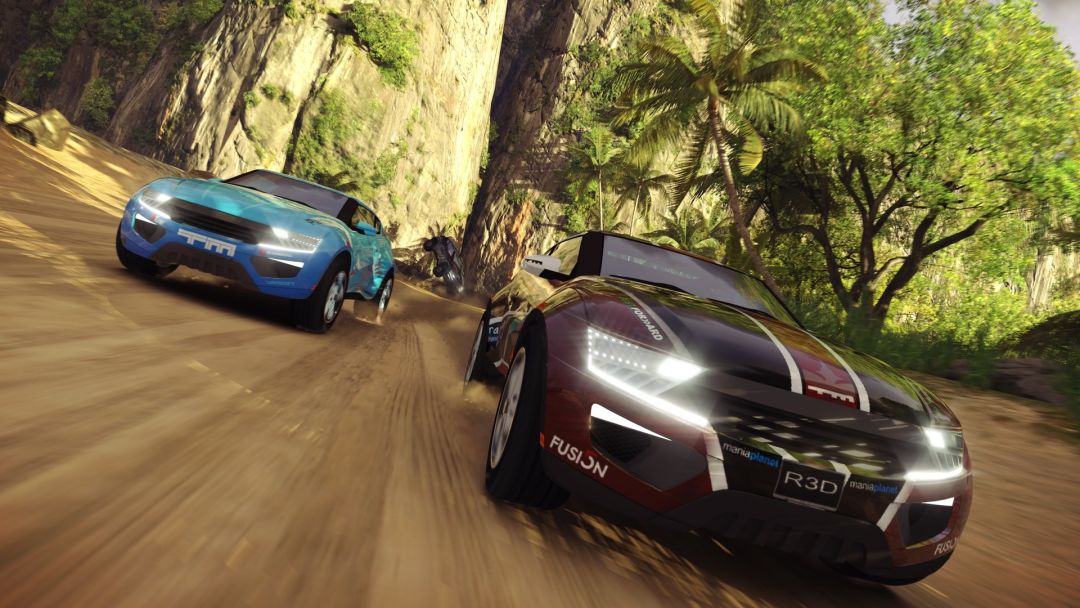 Trackmania² Lagoon游戏截图