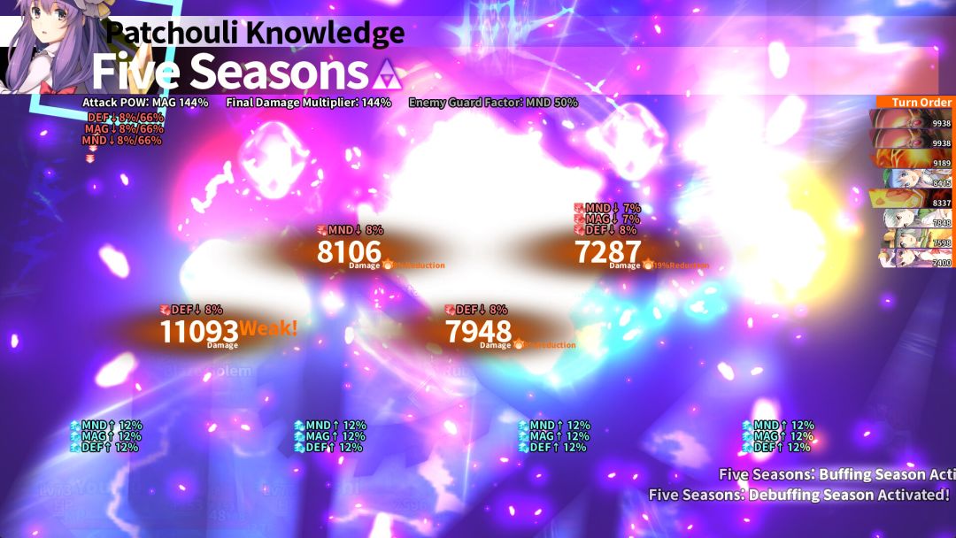 Labyrinth of Touhou Tri  -The Dreaming Girls & The Mysterious Orbs-游戏截图